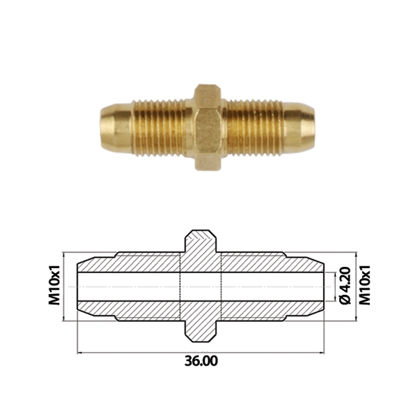 Переходник M10x1 / M10x1