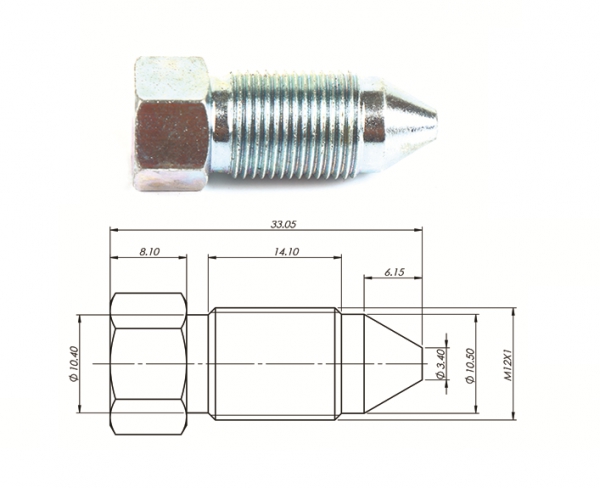 Заглушка M12х1